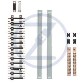 Kit Barramento 150A Bifásico Isolado P/50 Circuitos